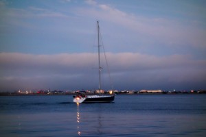 San Diego Harbor at Night