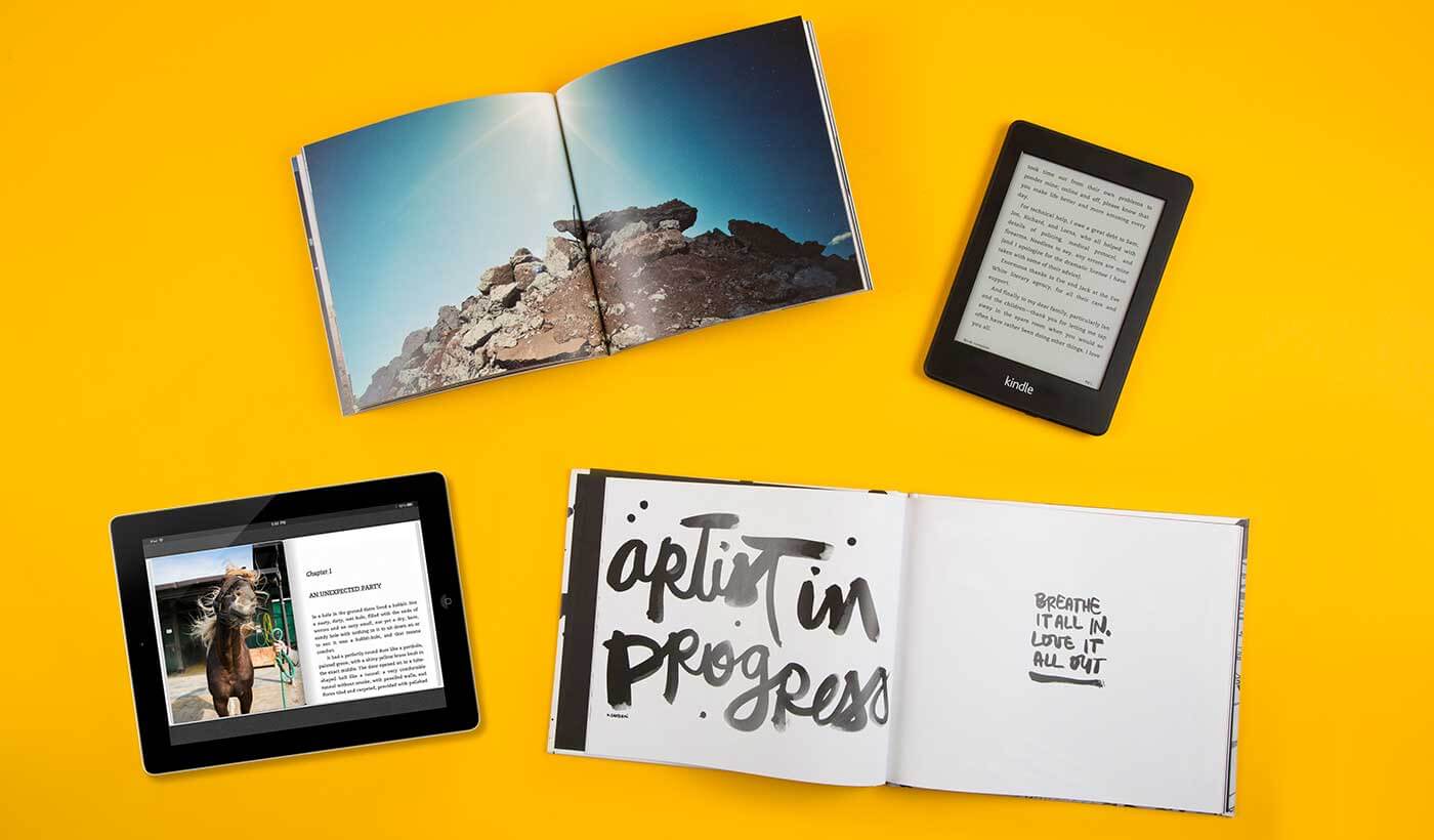 Print books and ebooks for self-publishers