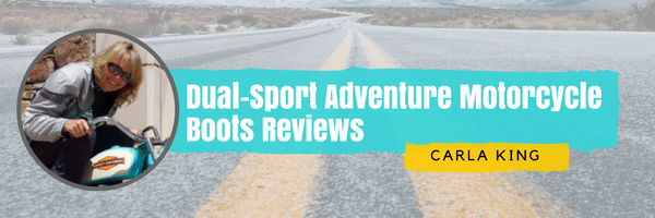 Carla King Dual Sport Adventure Motorcycle Boots Reviews