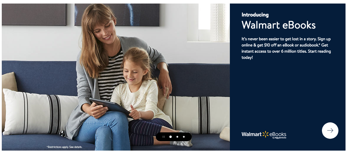 Introducing Walmart Ebooks